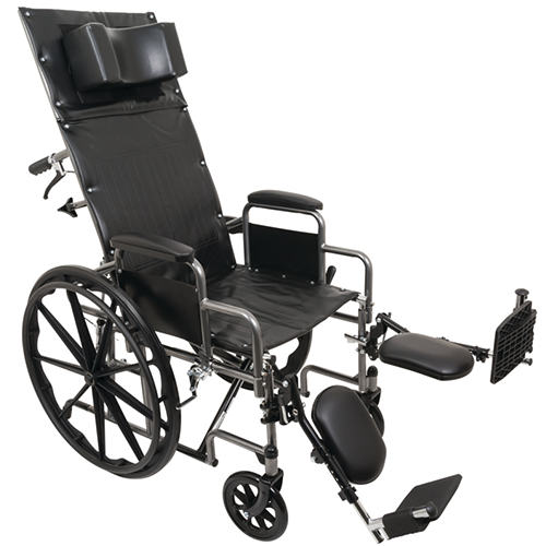 SILLA DE RUEDAS RECLINABLE DE 18"