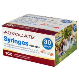 JERINGA PARA INSULINA - ADVOCATE®